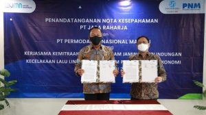 Berikan Perlindungan dari Kecelakaaan lalu Lintas, Jasa Raharja Jalin Kerjasama dengan PNM