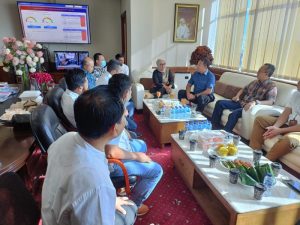 Dirut Jasa Raharja Kunjungi BP2RD Kepri, Beri Semangat Pegawai Samsat