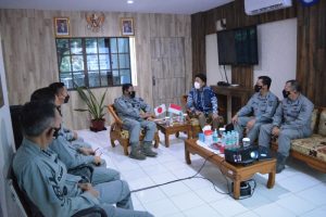 Latihan Bersama, Bakamla RI Zona Maritim Barat Terima Kunjungan Sekretaris Pertama Kedutaan Besar Jepang