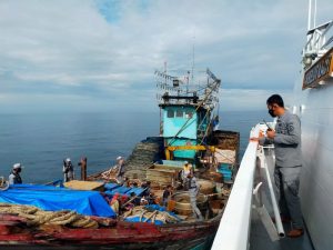 Tak Dilengkapi Surat, Bakamla RI Tangkap Kapal Ikan Indonesia di Belawan