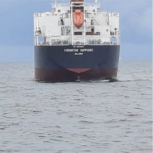 Bersama TNI AL, Bakamla RI Usir Kapal Tanker Marshall Islands di Perairan Selat Malaka