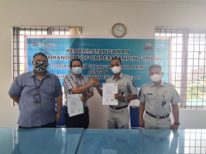 Tangani Korban Lakalantas, PT Jasa Rahaja Cabang Kepri Lakukan MoU dengan RS Elisabeth Baloi