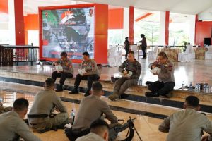 Sebelum BKO ke Sulawesi, Kapolda Kepri Kunjungi Personel Satbrimob di Puslat Korbrimob