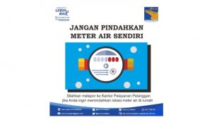 Begini Prosedur Pemindahan Meter Air SPAM Batam
