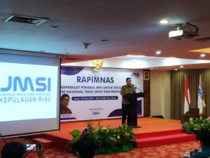 Rapimnas JMSI Kepri Resmi Dibuka, Gubernur Kepri: JMSI Sangat Penting Kawal Pembangunan Bangsa