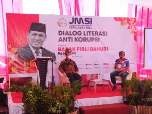 Dialog Literasi Anti Korupsi di Peresmian Kantor JMSI Kepri, Ini Pesan Ketua KPK RI