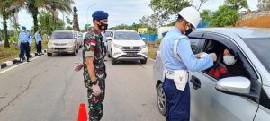 POM AU Lanud Hang Nadim Batam Gelar Razia di Kawasan Bandara