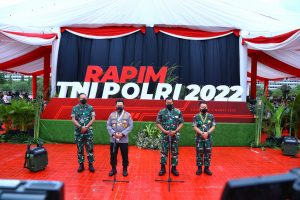 Rapim TNI-Polri, Kapolri Tegaskan Soliditas dan Sinergitas TNI-Polri Modal Kawal Kebijakan Nasional