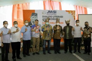 Rudi dan Amsakar Hadiri Peresmian Kantor JMSI Kepri