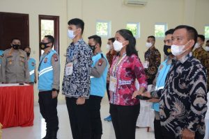 Cegah Penyimpangan, Panitia Penerimaan Anggota Polri di Polda Kepri Disumpah