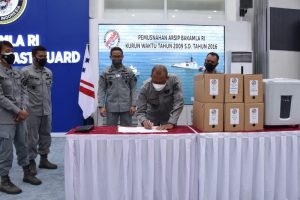 Bakamla RI Musnahkan Arsip