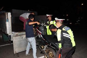 Polisi Tertibkan Aksi Balapan Liar di Batam