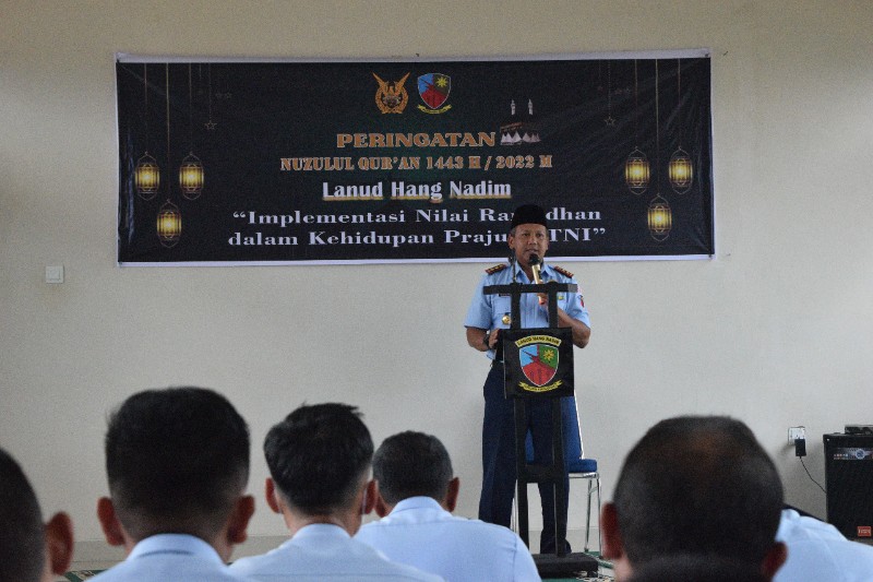 Lanud Hang Nadim Gelar Peringatan Nuzulul Qur’an