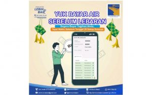 Agar Lebaran Nyaman, Bayar Tagihan SPAM Batam Sebelum Pulang Kampung