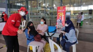 Mudahkan Masyarakat Dapatkan Vaksin, Binda Kepri Buka Gerai Vaksinasi di Pusat-pusat Perbelanjaan