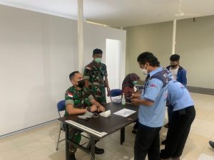 Tiap Hari, Lanud Hang Nadim Buka Gerai Vaksinasi di Bandara Hang Nadim Batam
