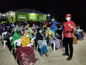 Digelar Malam Hari, Binda Kepri Buka Gerai Vaksinasi di Ponpes Al Amin Tanjungpiayu