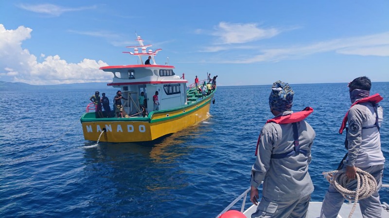 Bakamla RI Patroli Amankan Kawasan Wisata Bahari Manado