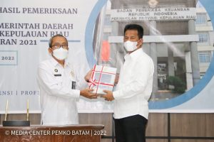Laporan Keuangan Pemko Batam Raih WTP 10 Kali Berturut