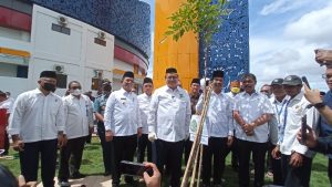 Airlangga Hartarto Resmikan Masjid Tanjak Bandara Hang Nadim, Ikon Baru Wisata Batam