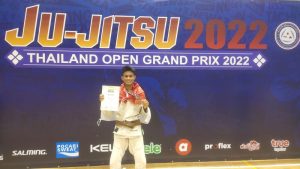 Ryan, Atlet Jujitsu Batam Kibarkan Merah Putih di Grand Prix Thailand Open 2022