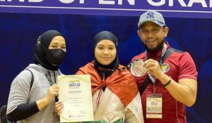 Ayu Zwa Sumbang Perak untuk Indonesia