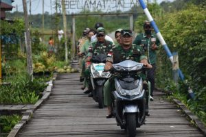 Danrem Merauke Kunker Perdana ke Kabupaten Asmat, Ini Pesan Pada Prajurit