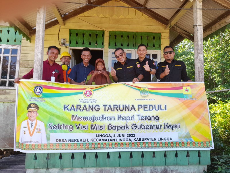 Karang Taruna Kepri Bantu Wujudkan Kepri Terang