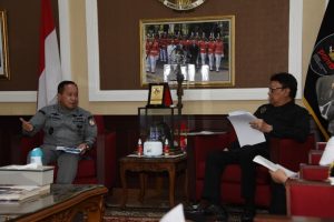 Bahas Pengembangan Organisasi, Kepala Bakamla RI Temui Menpan RB