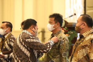 HUT Purnawirawan Polri Tahun 2022, Kepala BP Batam Terima Anugerah Bintang Bhakti Tri Dharma Nararya