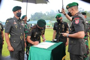 Mayor Infanteri Alisun Jabat Danyonif Raider 613/Raja Alam