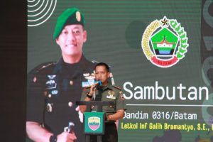 Silaturahmi dengan Wartawan, Ini Pesan Dandim 0316 Batam Letkol Inf Galih Bramantyo