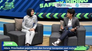 JR Show Safety Riding, Dewi Aryani Suzana: Edukasi Pencegah Kecelakaan Lalu Lintas
