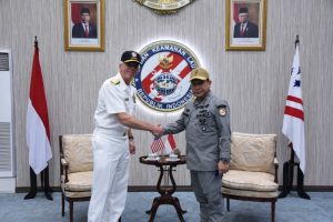 Komandan US Navy 7th Fleet Kunjungi Markas Bakamla RI