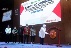 Rudi Hadiri Rakor Pencegahan dan Pemberantasan Korupsi dan Optimalisasi Layanan Kesehatan Publik