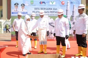 Revitalisasi Masjid Agung Batam Center Dimulai