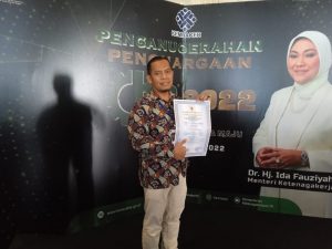 Komitmen Jalankan K3, PT PLN Batam Raih Penghargaan dari Kemenaker RI