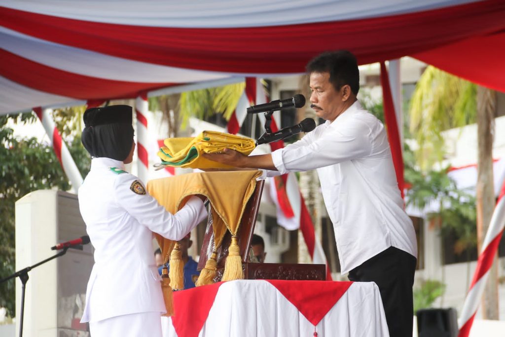 Rudi Tinjau Persiapan Upacara 17 Agustus 2022, Ini Nama-Nama Petugas Paskibra Batam