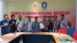 Pengurus FPTI Kepri Sambangi KONI Kepri, Sampaikan Kesiapan di Porprov Kepri