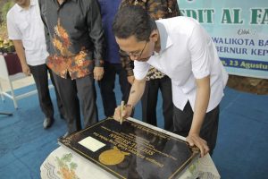 Amsakar Resmikan Gedung SDIT Al Fauzan