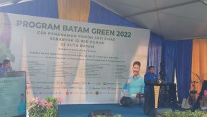 Penanaman Pohon Jati Emas Dimulai, Pangkogabwilhan Laksamana Madya TNI Muhammad Ali Puji BP Batam