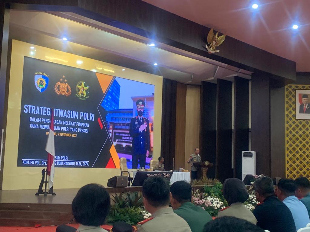 Irwasum Polri Beri Pembekalan Pada Siswa Sespimmen Dikreg ke-62, Ini Pesan yang Disampaikan