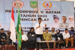 Rudi Targetkan Batam Juara Umum Porprov Kepri