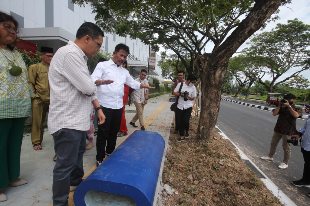 Rudi Sulap Jalan di Batamcentre Lebih Estetik dan Instagrammable