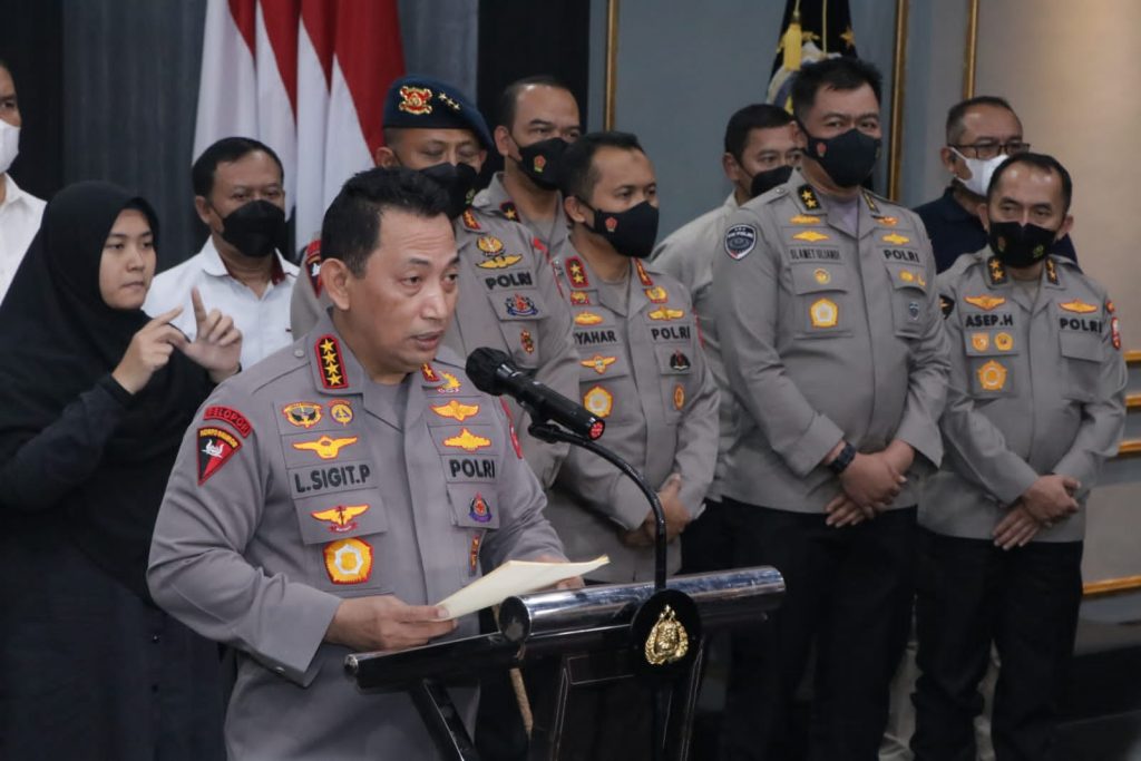 Polisi Tetapkan 6 Tersangka Tragedi Kanjuruhan, Salah Satunya Dirut PT LIB