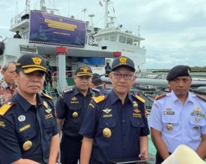 Operasi Laut Jaring Sriwijaya, Bea Cukai Tangkap Kapal Tanker Pengangkut BBM Ilegal di Perairan Kepri