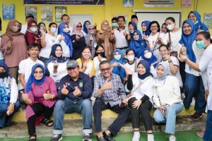 Sukseskan Gerakan Masyarakat Hidup Sehat, Marlin Libatkan Bapak-bapak