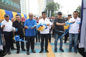 Kepala BP Batam Resmikan Pedistrian dan Lajur Sepeda di Kawasan Batam Center