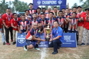 Turnamen Sepak Bola Sukses Digelar, Muhammad Rudi Sampaikan Salam Hangat untuk Warga Lingga