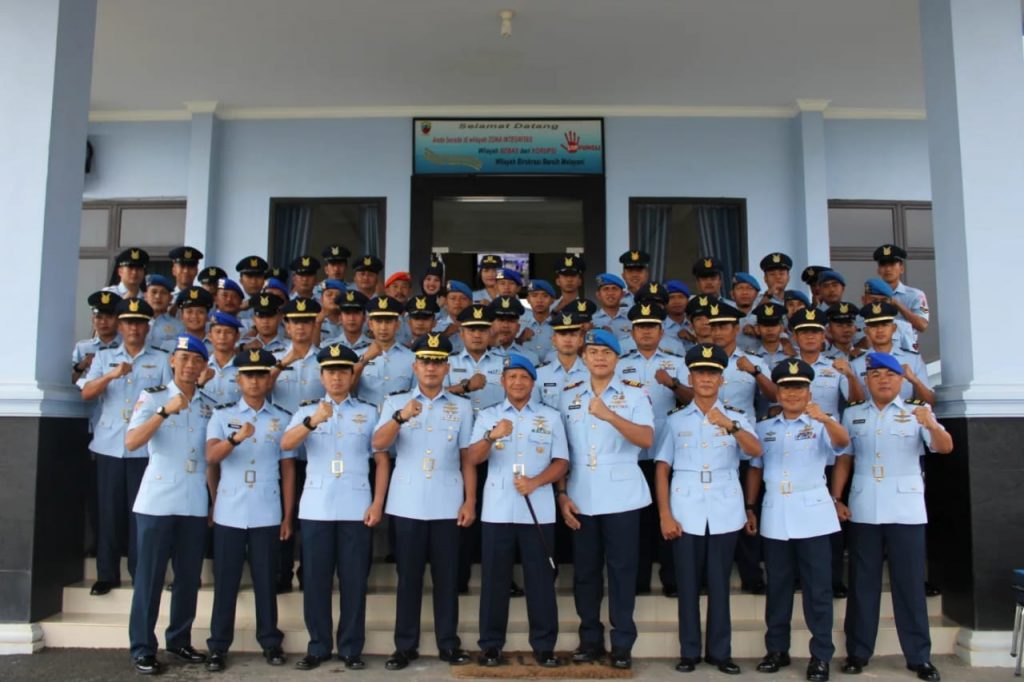 Lanud Hang Nadim Gelar Upacara Peringatan HUT POM AU ke-76.